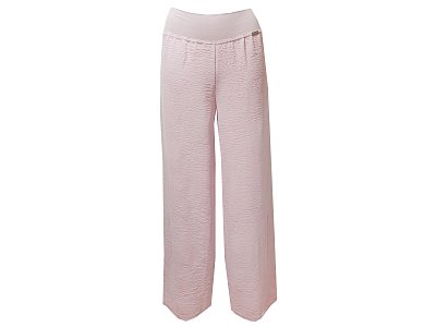 Volné kalhoty v růžové barvě - vel.38
